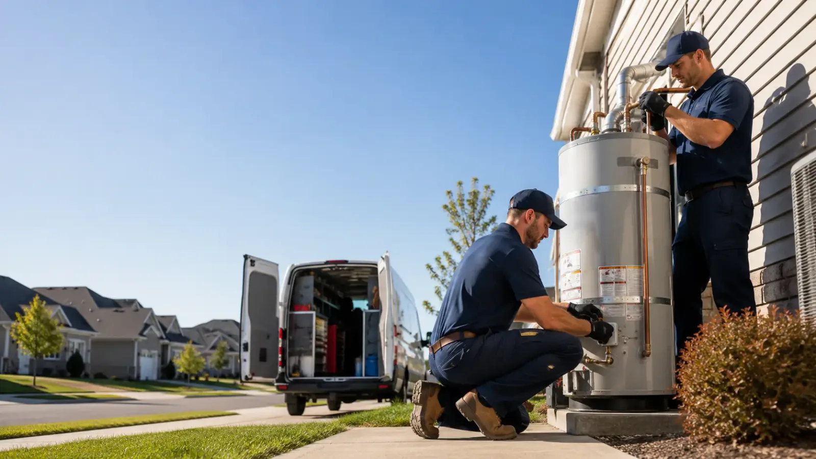 Water Heater Installation in Thompson, ND